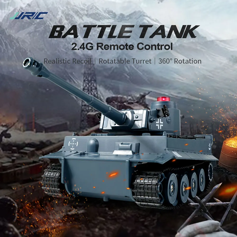 

Радиоуправляемый Танк 2,4G боевой пусковой военный грузовик вездеходный гусеничный с дистанционным управлением имитация танка хобби игрушк...