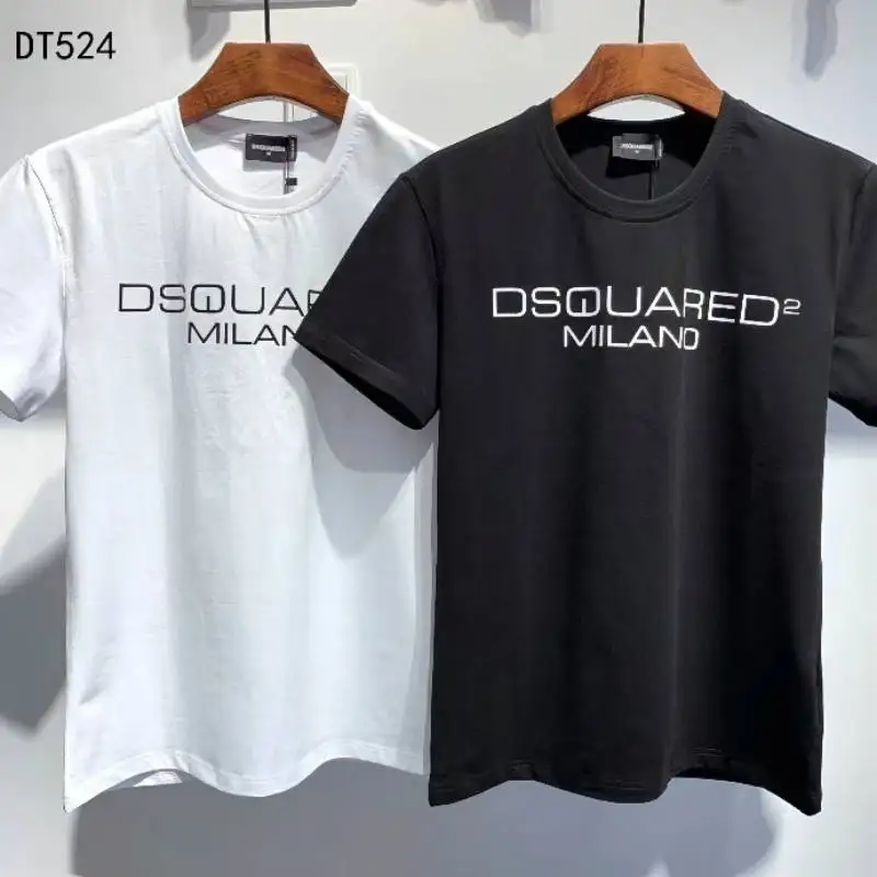 

Summer DSQUARED2 pure cotton O-neck short-sleeved T-shirt overseas authentic men's clothing DT524