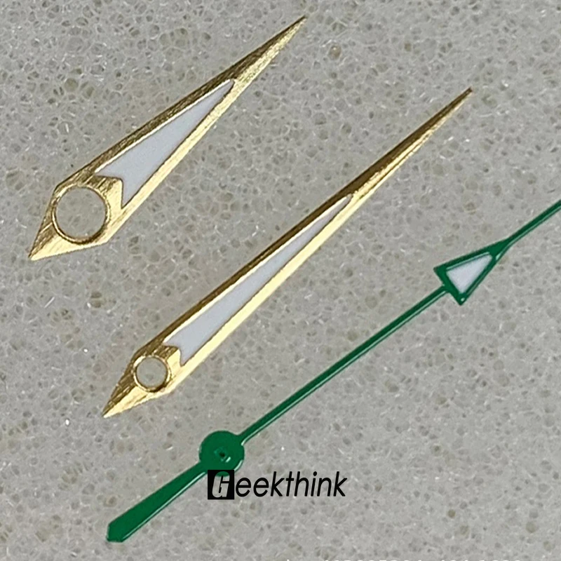 Запчасти для ремонта часов зеленые светящиеся циферблаты NH35 NH36 4R 7S часовой