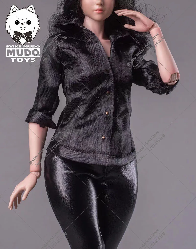 2 шт./компл. CTC-003 масштаб 1/6 женская рубашка и кожаные штаны Ada Wong высокого качества