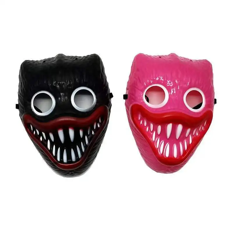 

Маска Huggy Wuggy из аниме «Мак» для косплея, плюшевая маска для лица, шлем для взрослых и детей, реквизит для карнавального костюма на Хэллоуин