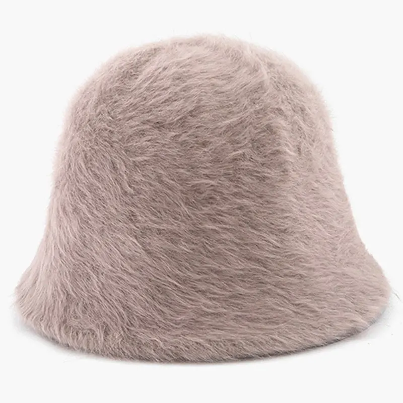 

Japan Woolen Felt Fisherman Hat Female Simple Retro Dome Bucket Hat Ins Warm British Bucket Hats Basin Hat Bob Hat Gorros