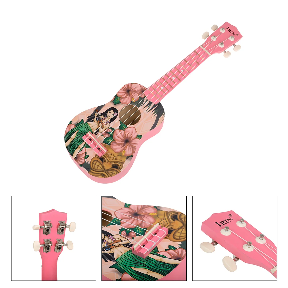 

Musical Instrument 21 Inch Ukulele Child Little Girls Toys Guitar Basswood Beginner