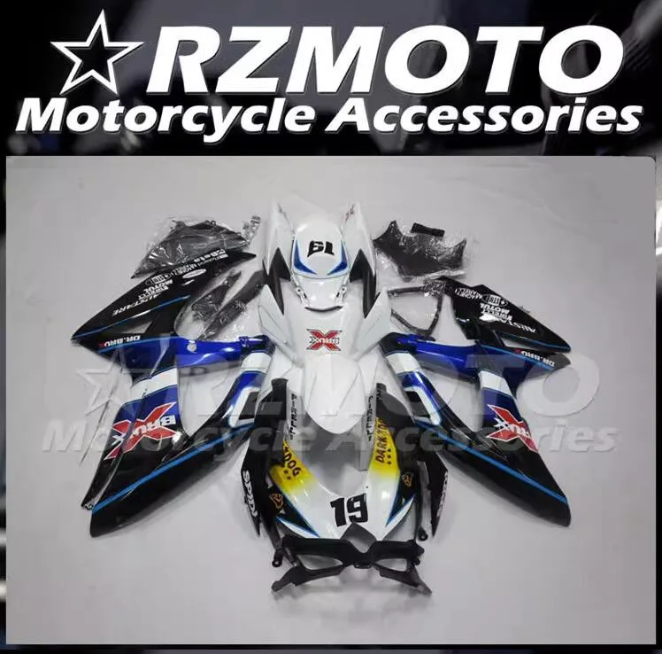 

4Gifts New ABS Fairings Kit Fit For Suzuki GSX-R 600 750 K8 08 09 10 2008 2009 2010 Bodywork Set Custom 19
