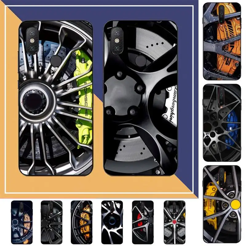 

Sports Car Wheel Phone Case for Redmi Note 8 7 9 4 6 pro max T X 5A 3 10 lite pro