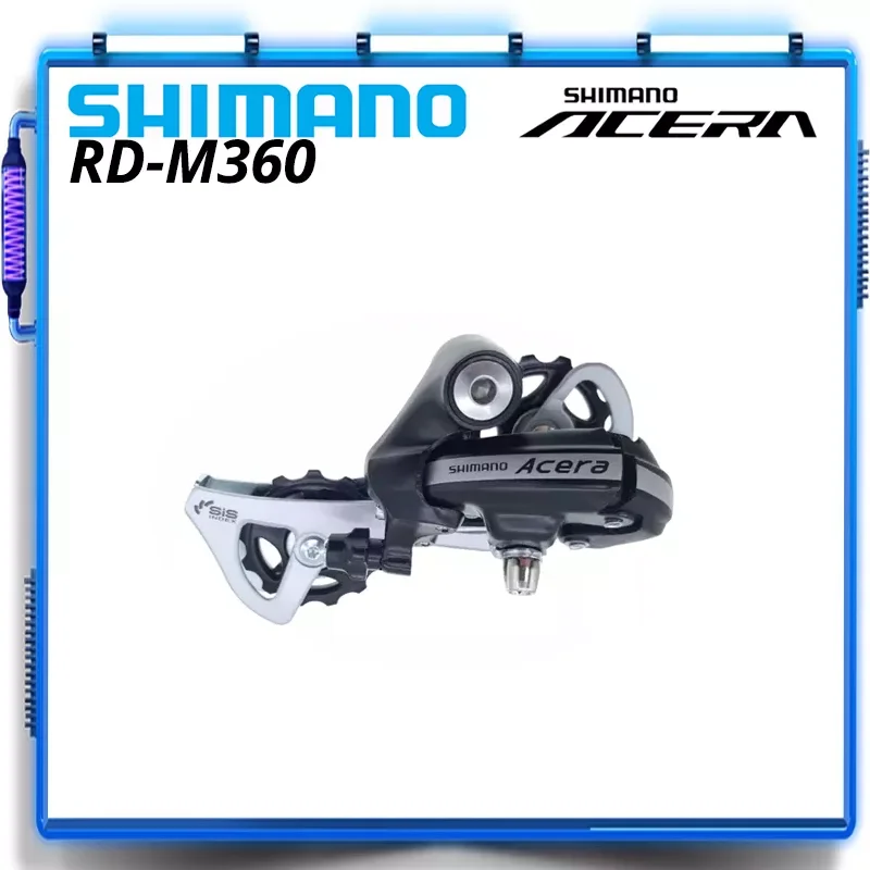 Задний переключатель передач Shimano Acera RD-M360 M360 7 8S 21 24 S MTB для 3x7S 3x8S 21S запчасти