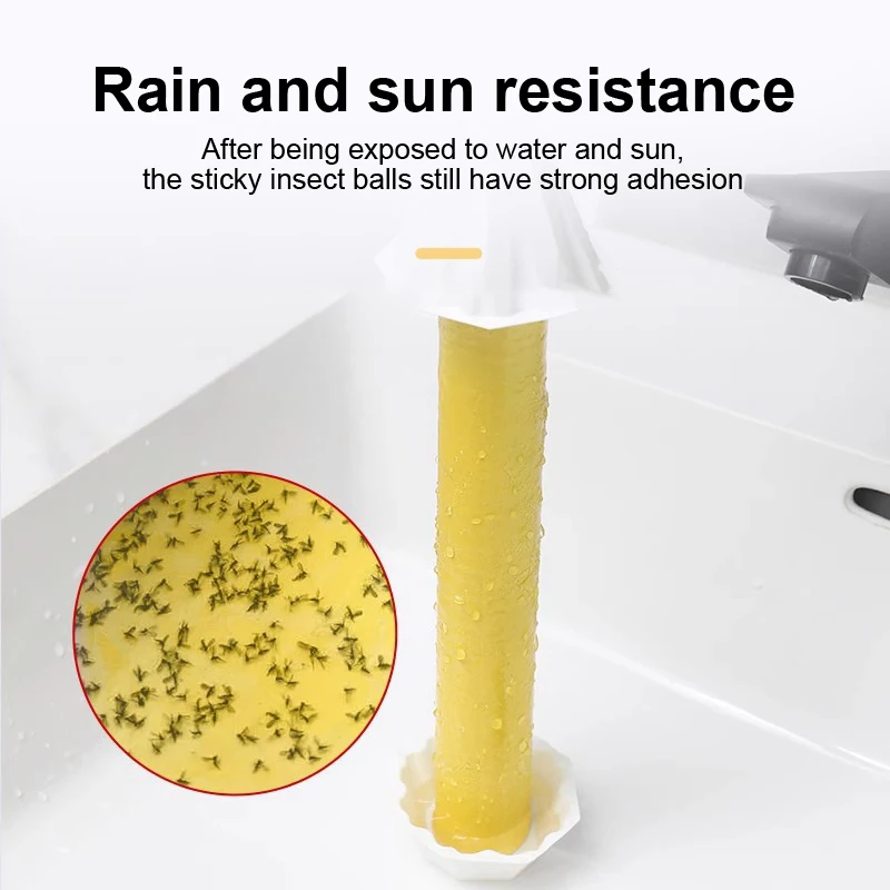 Ловушка для насекомых Нетоксичная клейкая палочка уничтожения цветов