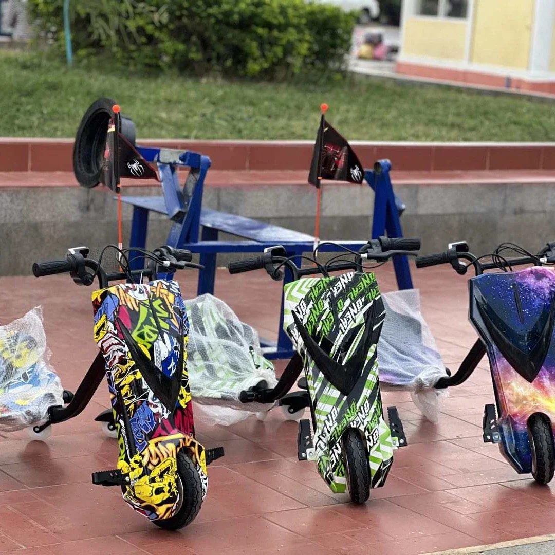 Детский электрический дрифт-картон-трайк для взрослых 36 В 3-колесный