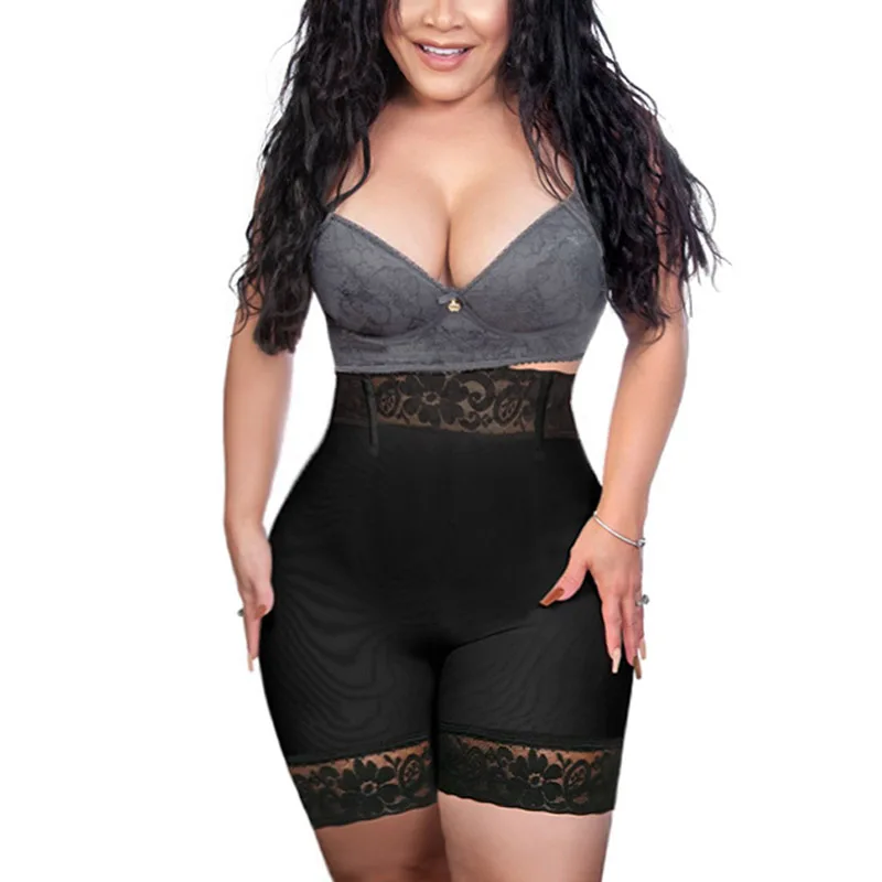 Double Compression Shorts High Waisted With Plastic Fish Bone Tummy Control Butt Lifting Shapewear Shorts for Women, High Waist