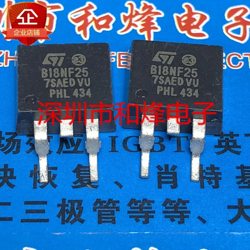 

5 шт.-10 шт. B18NF20 STB18NF20 TO-263 200V 18A Новый и оригинальный на складе