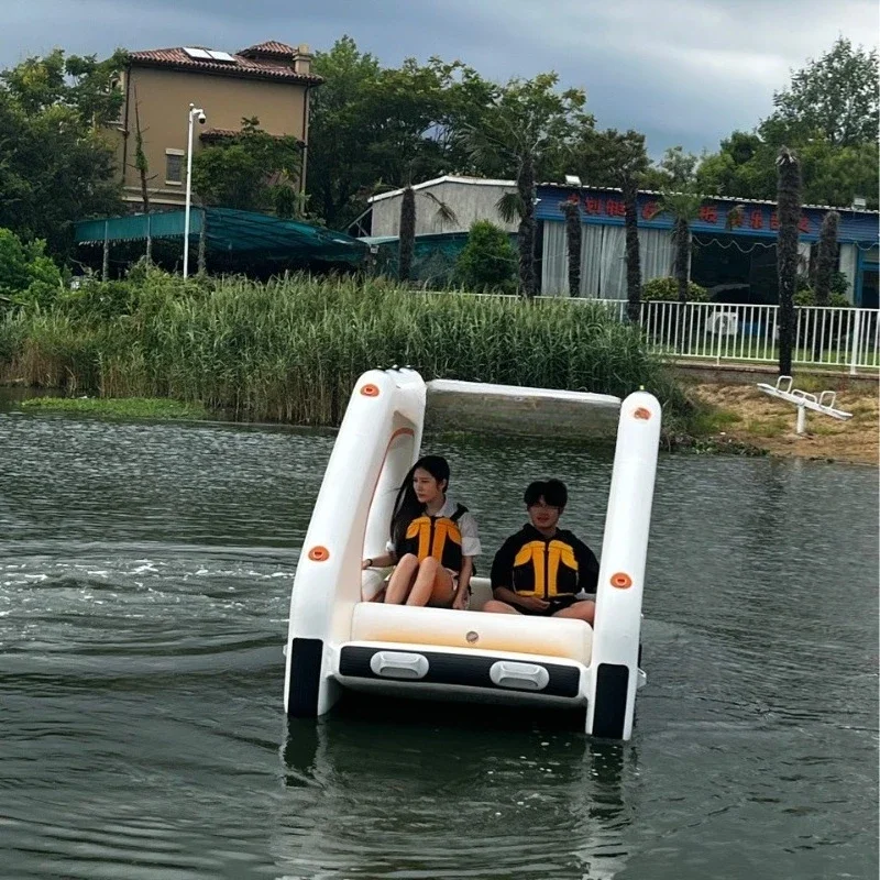Фото Надувная водная яхта, водная яхта, электрическая яхта, электрическая яхта с дистанционным управлением. №1