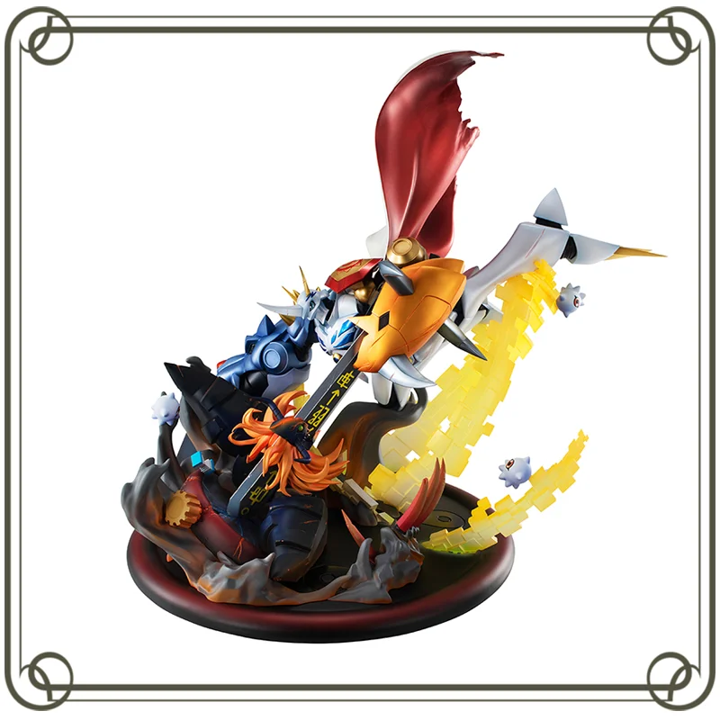 

Original Megahouse GEM Omegamon Diablomon Digimon Adventure Anime Figure Kids toy Christmas gift