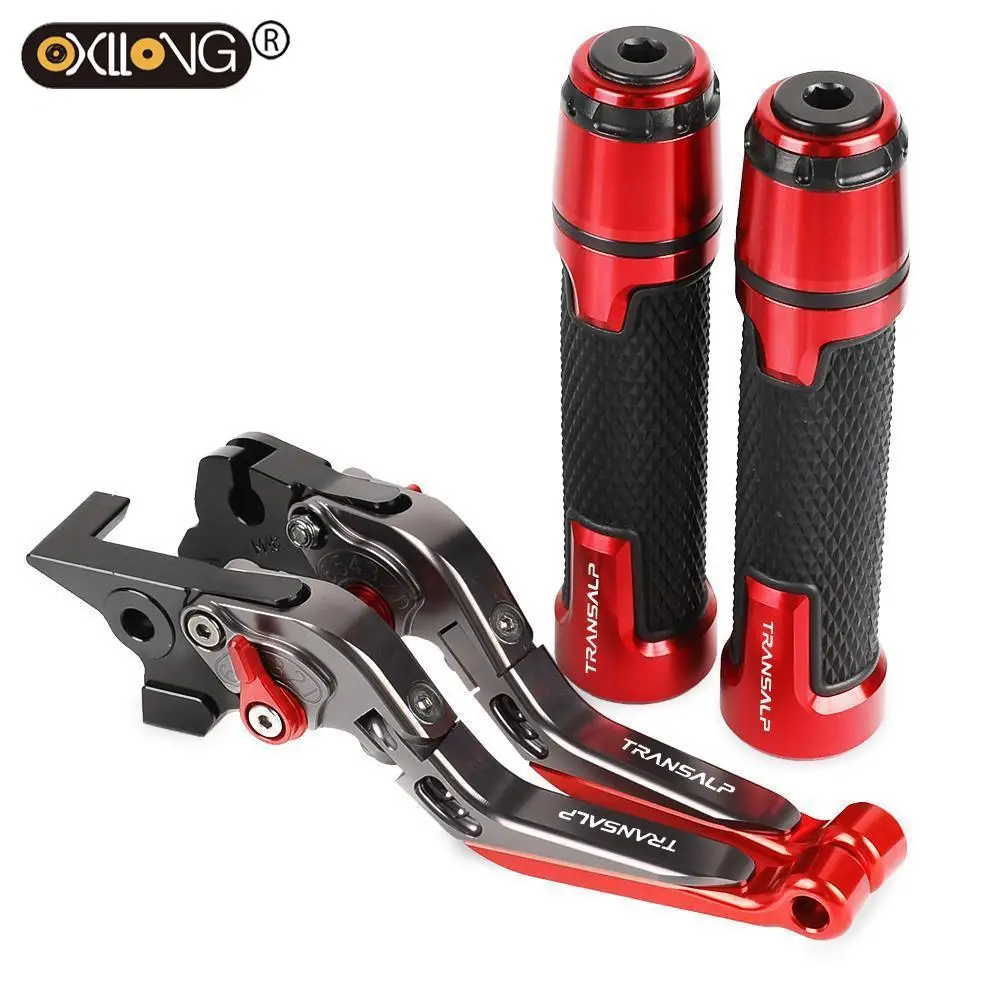 

Motorcycle Brakes Tie Rod Brake Clutch Levers Handlebar Hand Grips ends FOR HONDA TRANSALP 600VK/VL TRANSALP 600VK VL 1989-1990