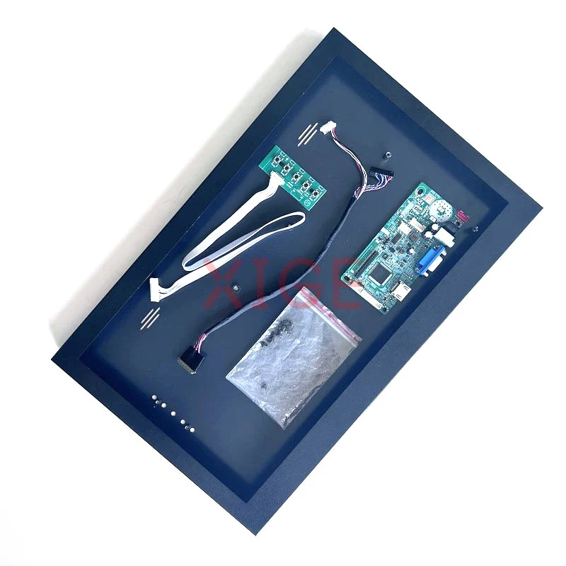 Подходит для LP133WH1/LP133WH2, металлическая фотография и плата контроллера «сделай сам», фотомонитор 13,3 дюйма 1366*768, Универсальный VGA совместимый-HDMI 40-контактный LVDS