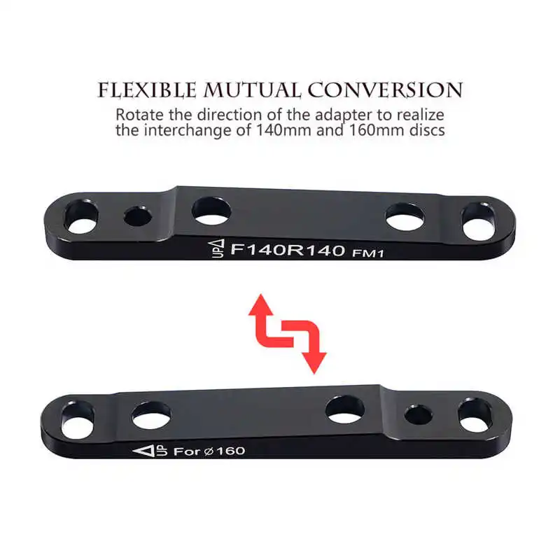 Сверхлегкий адаптер для плоских дисковых планшетов дорожного велосипеда 140 160 мм