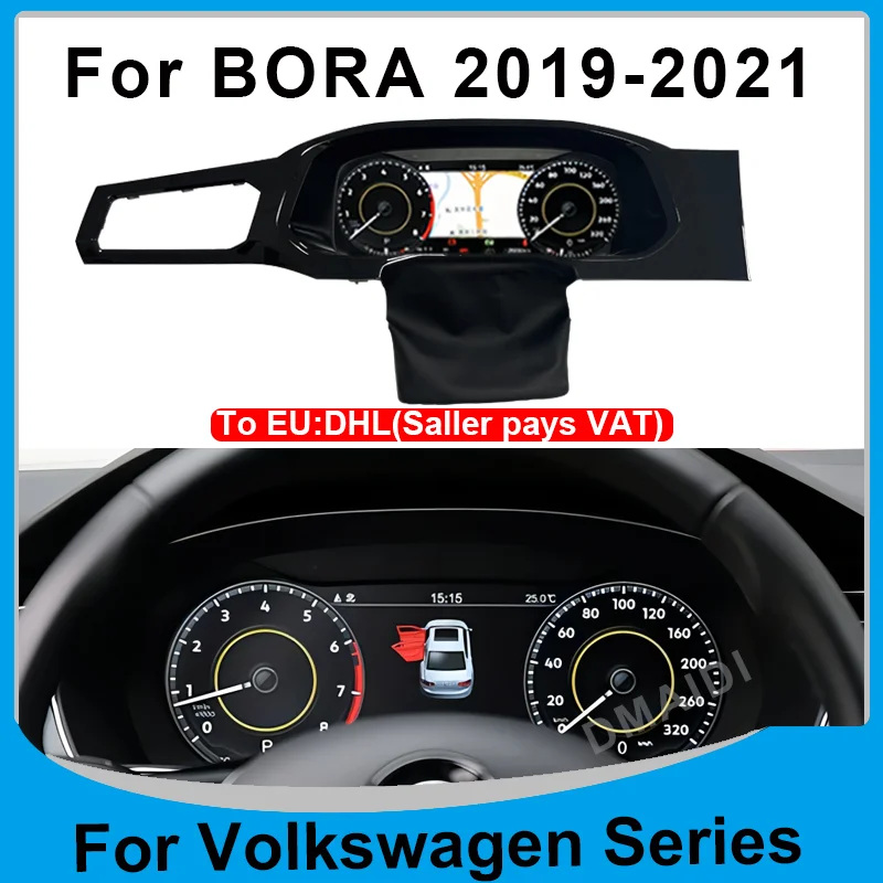 For Volkswagen Bora 2019 2020 2021 Latest Car LCD Digital Dashboard Panel Instrument Cluster Cock Speedometer