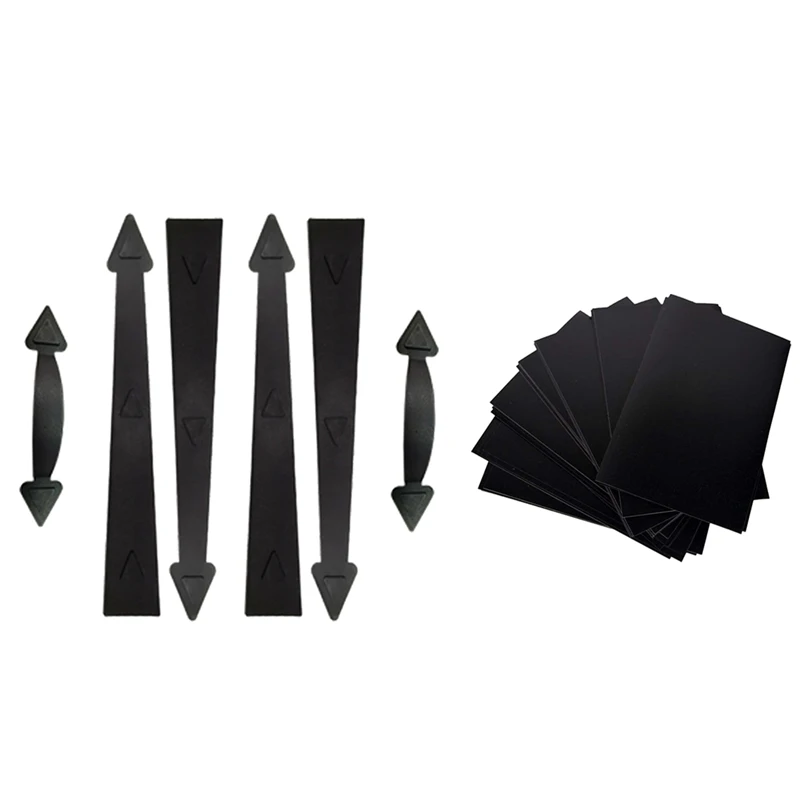 

Garage Door Magnetic Decorative Hardware Kit 38 Pcs Include Faux Windows,Hinges And Handles