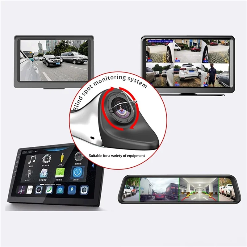

Car Rear Camera Blind Spot HD AHD 1080P Assisted Reversing Left and Sides Reversing Blind Spot Assist Camera