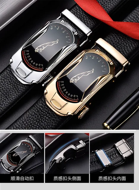 Automatic Buckle Casual Fashion Trend Personalized Business Belt 1