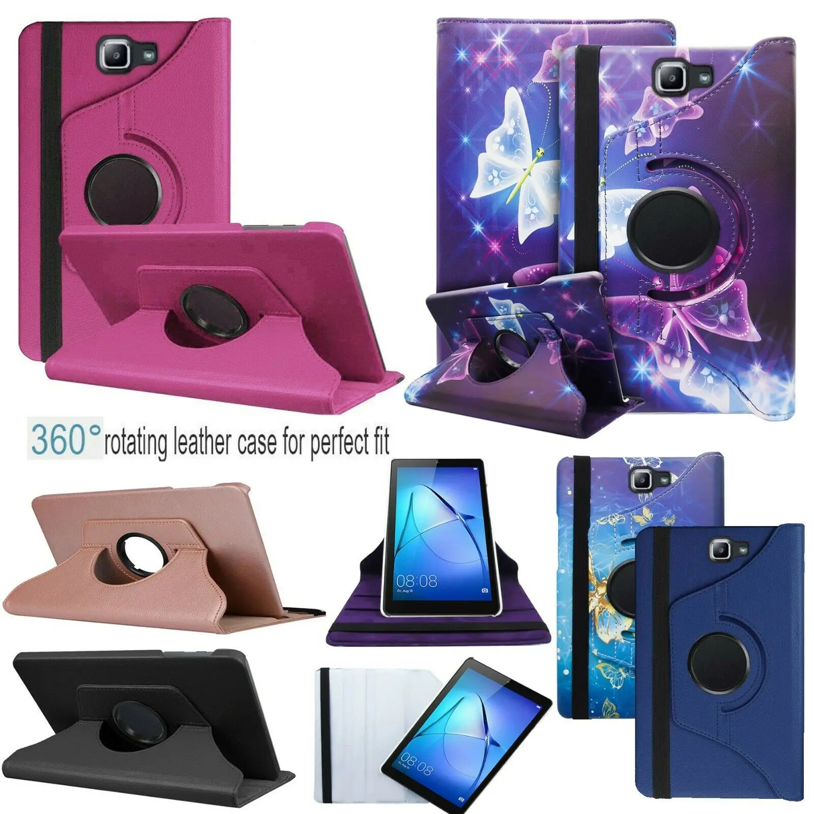 

Leather Tablet Stand Flip Cover Case For Samsung Galaxy Tab A 10.1 SM T580 T585