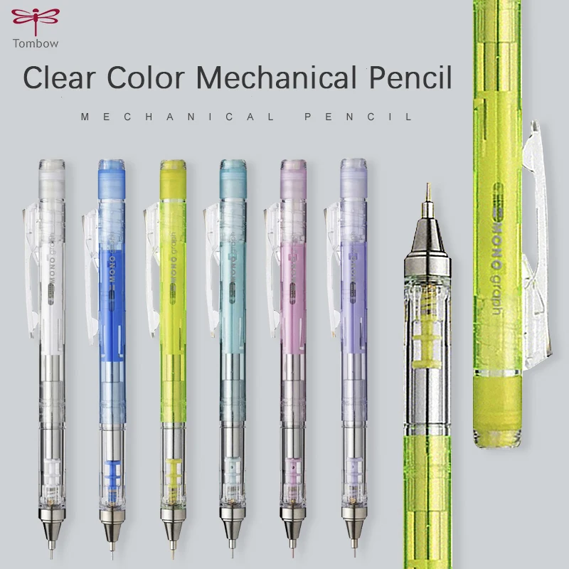 

Out Automatic 0.3mm/0.5mm Drawing Clear Student Tombow Graph Shaker Lead Color Mono Shake Pencil Pencil Mechanical Refill Office