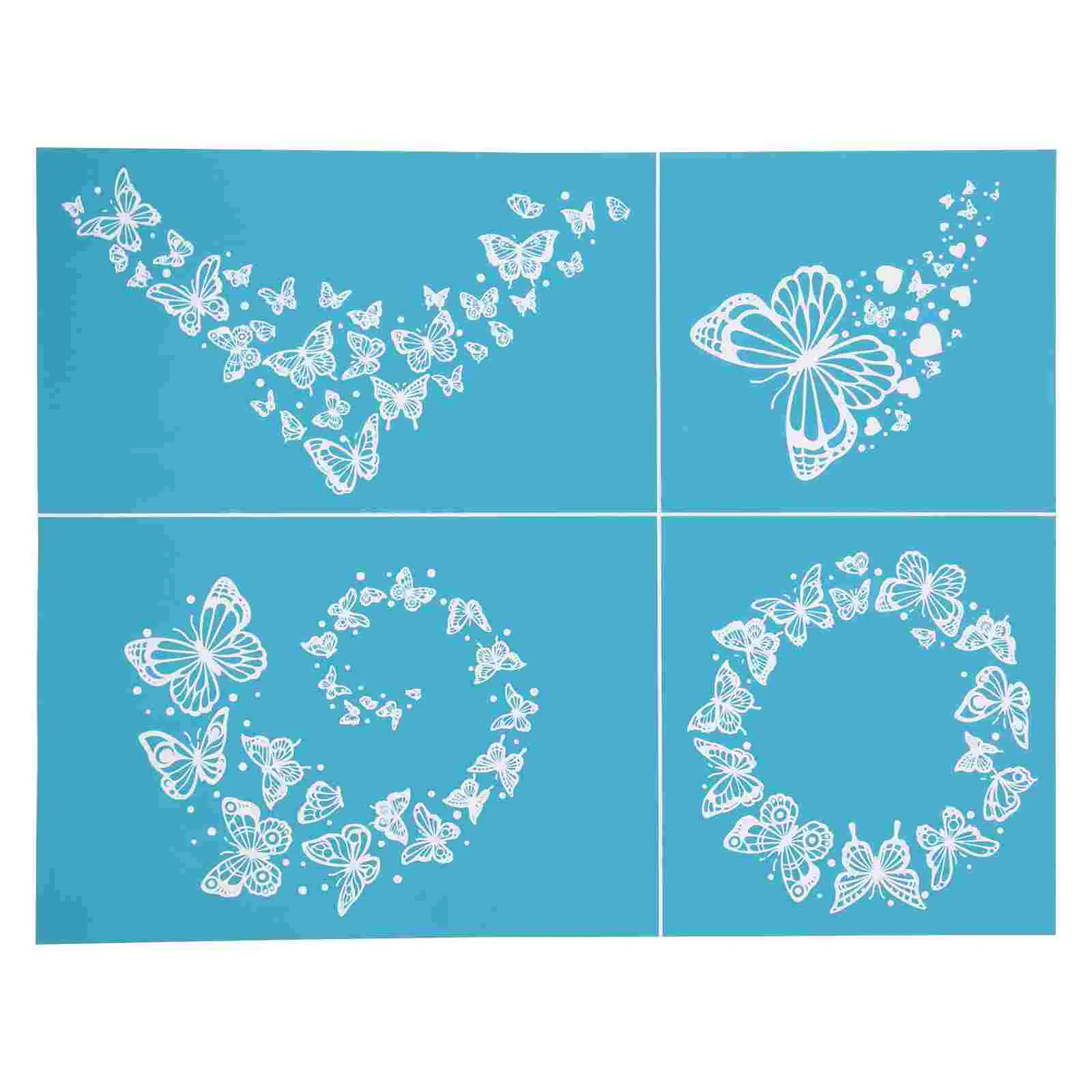 

Screen Silk Stencil Stencils Printing Transfer Reusable Template Mesh Sign Adhesivefabric Painting Transfers Diy Washable Chalk