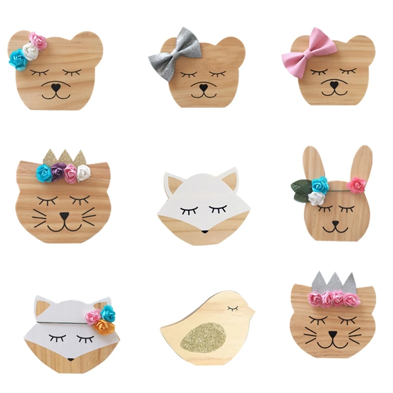 

Милая деревянная игрушка, украшение для детской комнаты, украшение для детской комнаты в скандинавском стиле, детские подарки