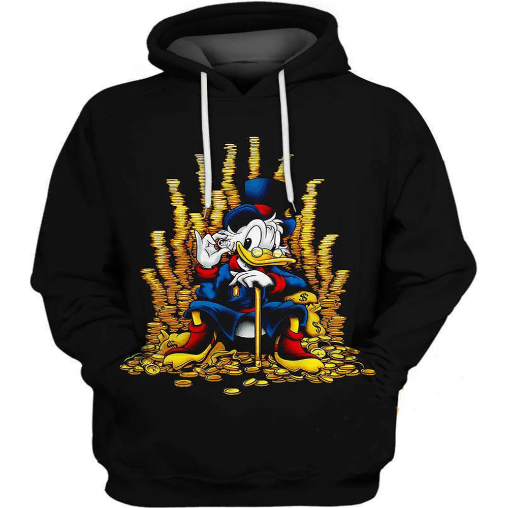 MINISO Худи с 3D принтом Дональд Дак