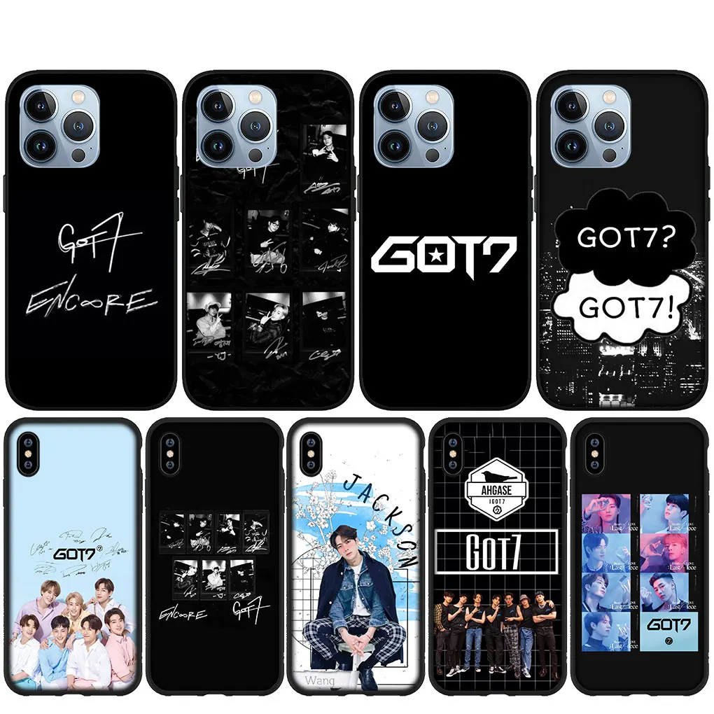 Мягкий чехол GOT7 Jackson для iPhone 14 13 12 Mini 11 Pro X XR XS Max 6 7 8 6S Plus + SE, чехол для телефона