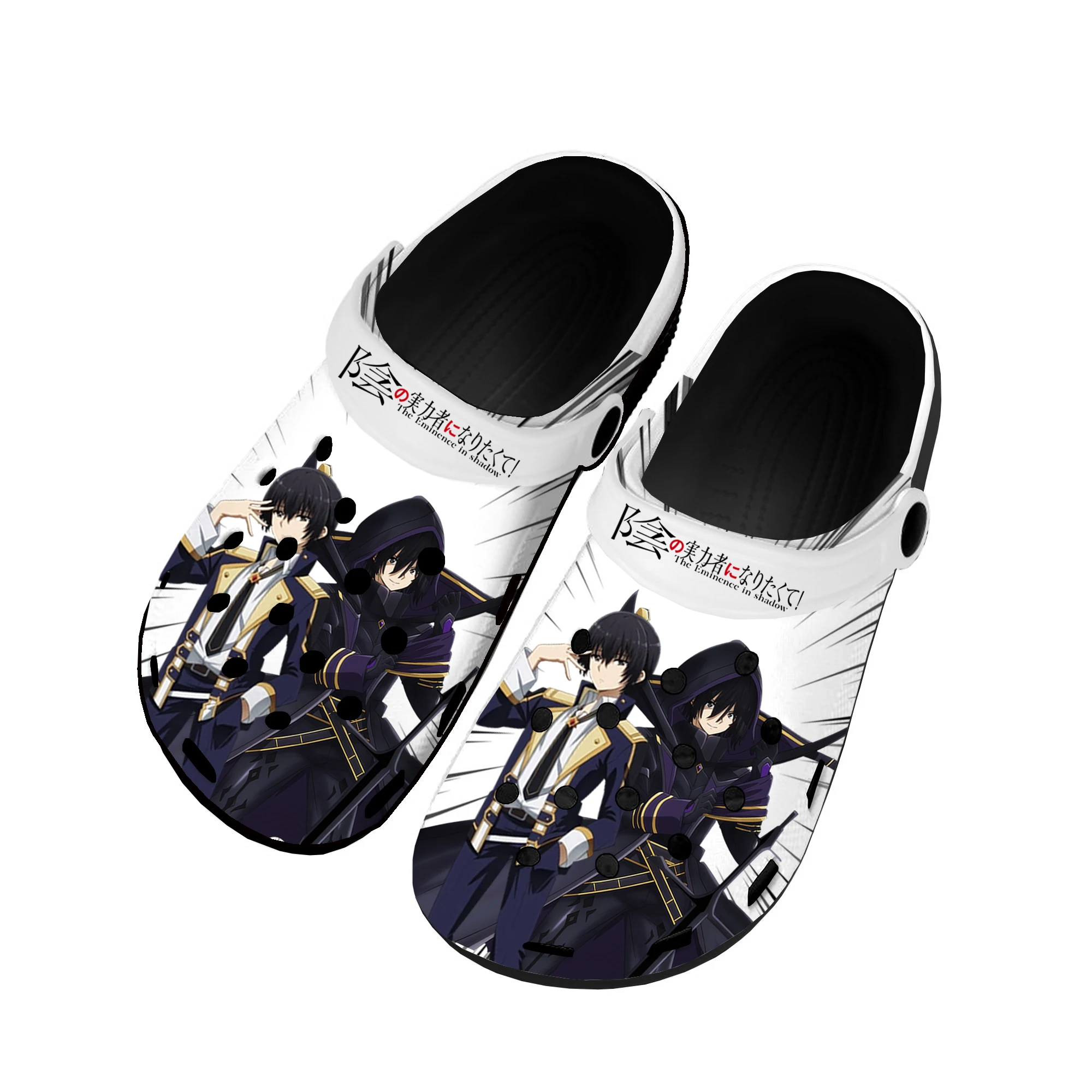 

Anime The Eminence in Shadow Home Clogs Custom Water Shoes Mens Womens Teenager Shoe Garden Clog Breathable Beach Hole Slippers