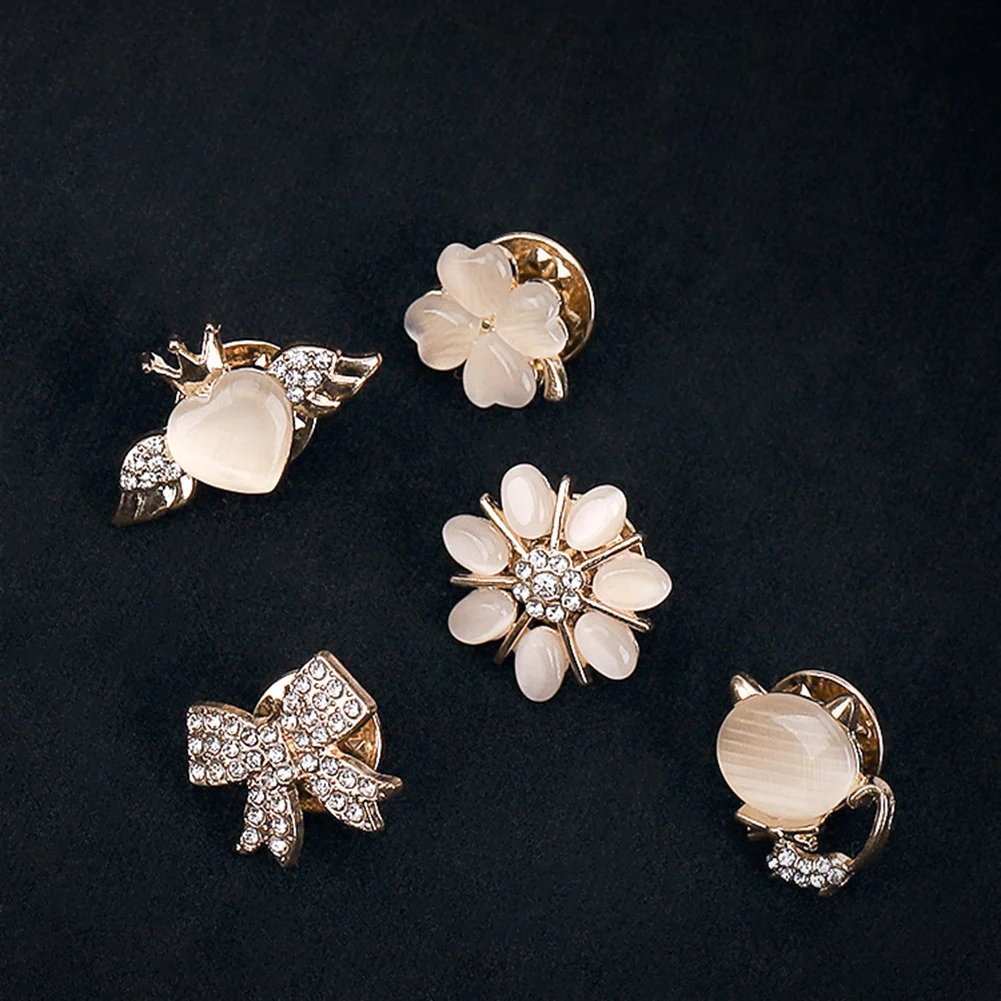 

Женская металлическая брошь в форме банта, с антибликовым покрытием