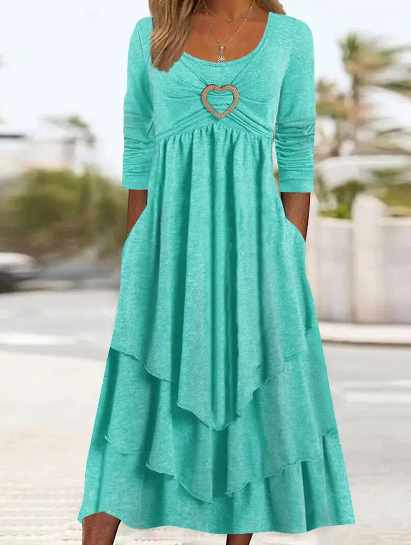 

Женское свободное винтажное платье в стиле бохо, элегантное праздничное платье с оборками и надписью «Befree», большие праздничные Макси-платья для осени и весны