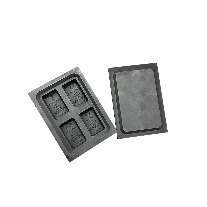 4-зубая форма Gitter Hoch dichte hochreine Guss barren Graphit графтовый блок галстук-галстук