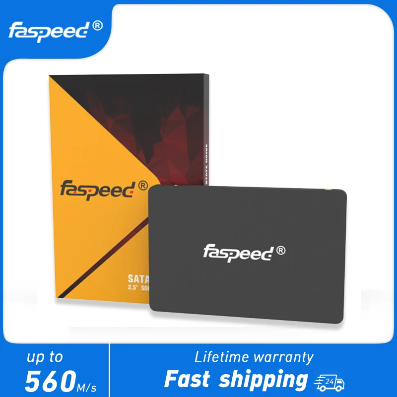 Faspeed 256 ГБ SSD 1 ТБ 2.5 Sata3 Твердотельный накопитель 512 128 Жесткий диск для ноутбука Sata 3