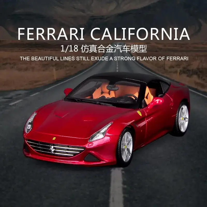 

Модель автомобиля Bburago из металлического сплава Ferrari California T, 1:18