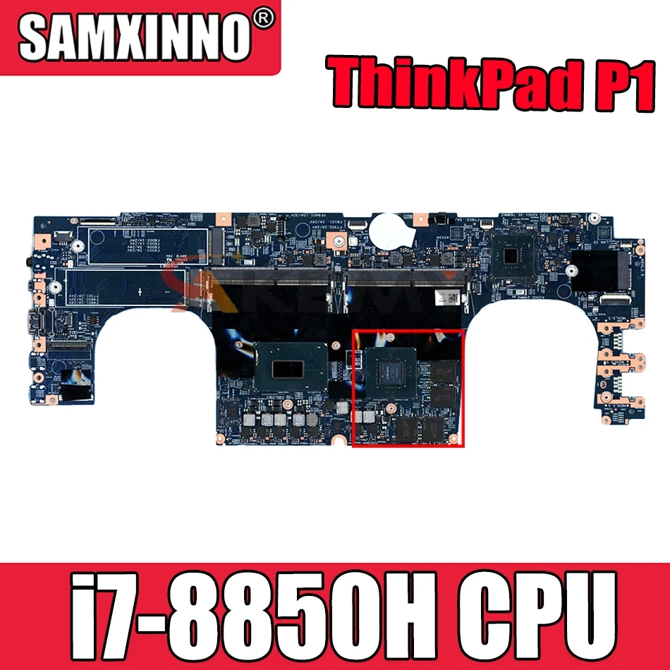 

Материнская плата для ноутбука Lenovo ThinkPad P1 17870-1 448.0DY04.0011 W/ i7 8850H FRU 01YU931 01YU932 01YU670 01YU941 01YU687