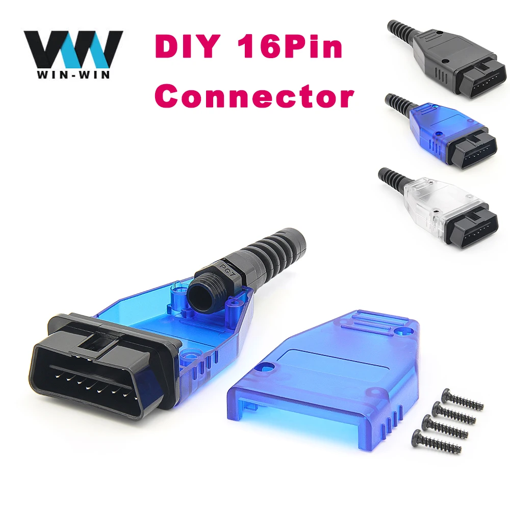 Кабель-удлинитель OBD2, универсальный 16-контактный автомобильный диагностический инструмент «сделай сам» для VW, BMW, OBD 2 разъем