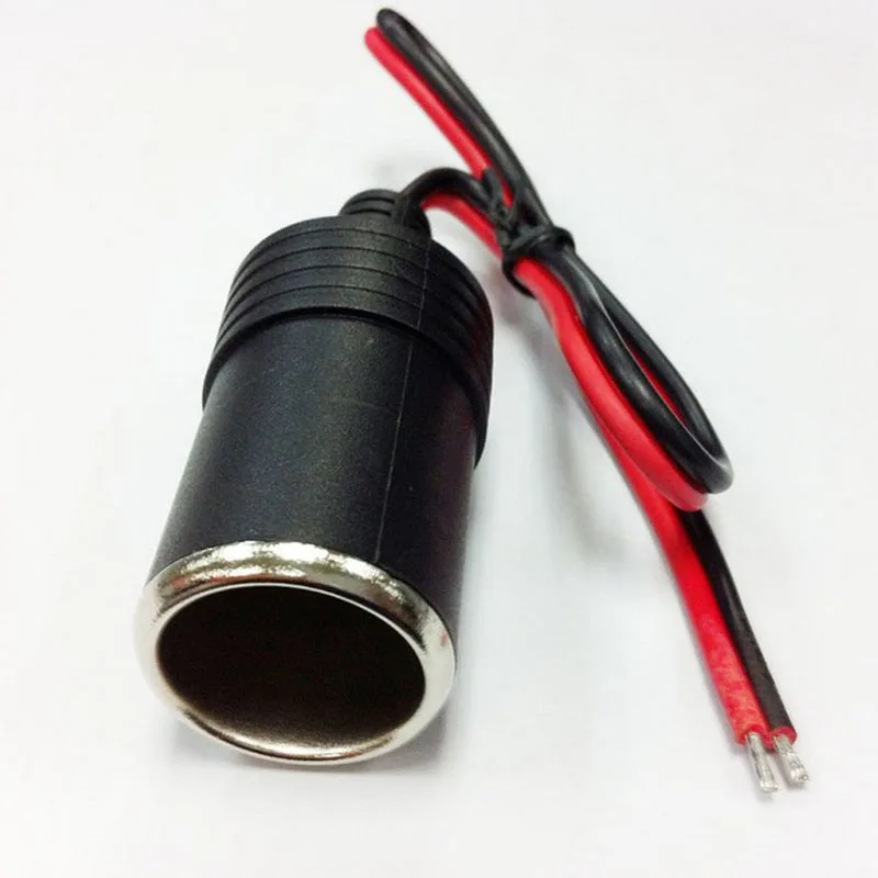 

Adapter Socket Female Car Cigar DC 12/24V Cigarette Plug Lighter Connector Cable