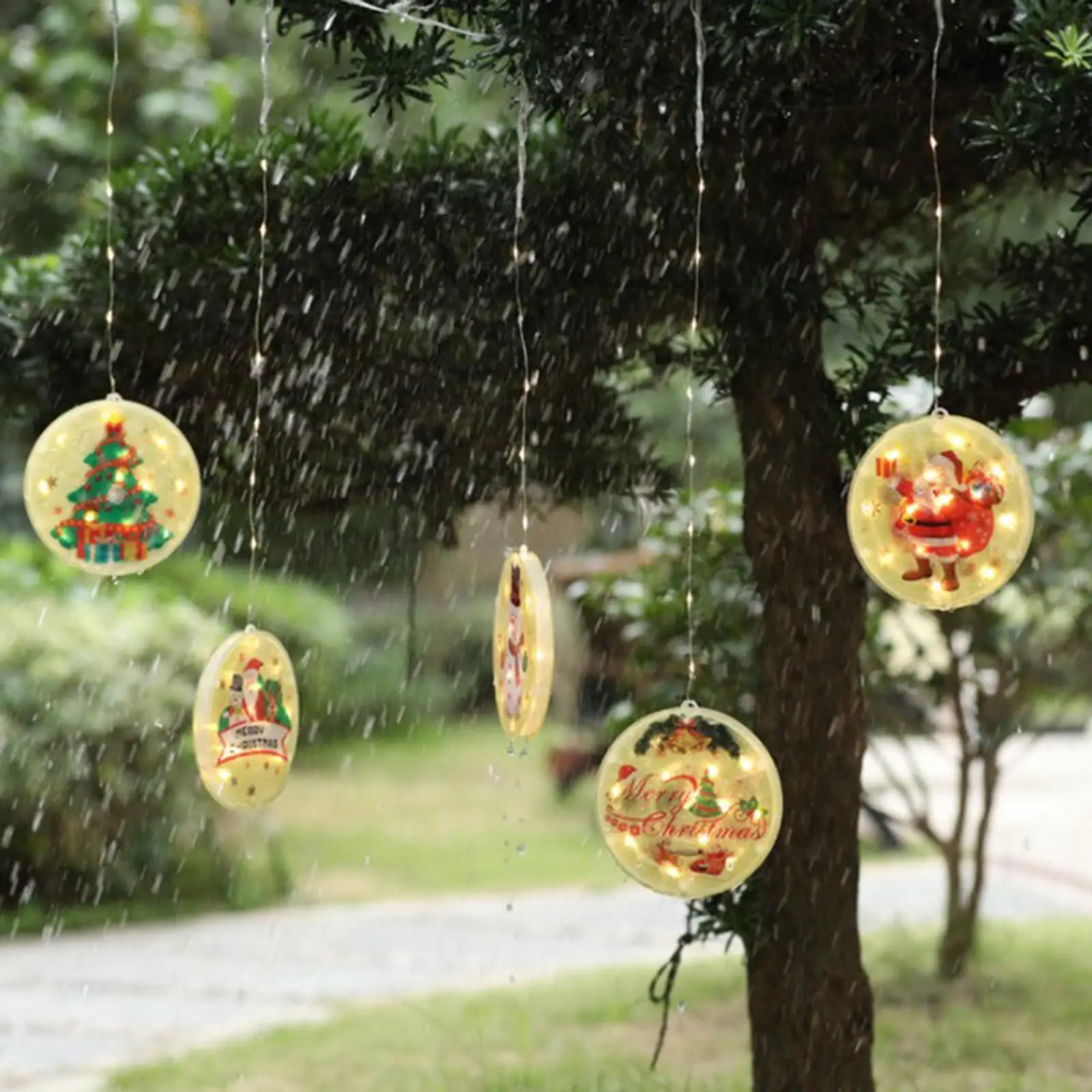 

Christmas Warm Light Waterproof Wall Fairy Lights Party Decors