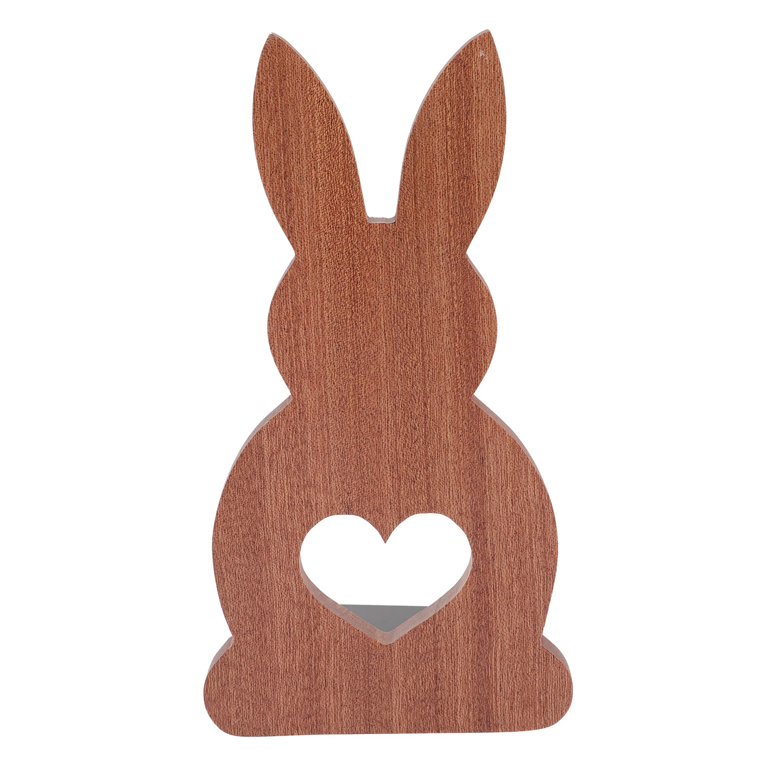 

Wooden Book Support Desktop Ends Decor Bookends Minimalistic Rabbit Animal Shaped