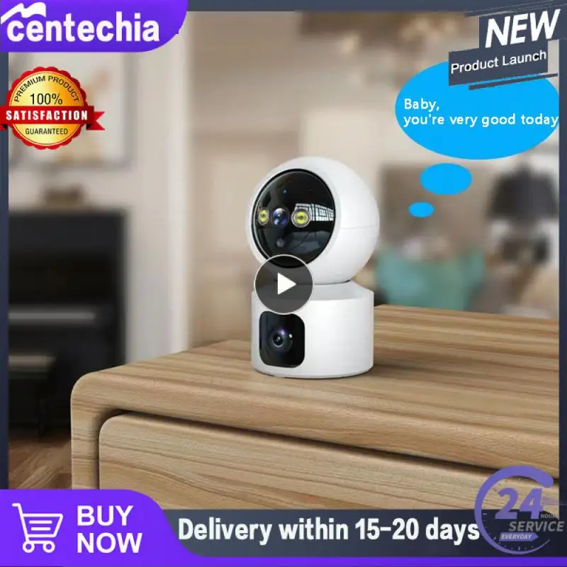 

Security Sharing Intelligent High Definition Camera Two-way Voice Intercom 3mp Camera Double Lens Linkage Monitoring Camera