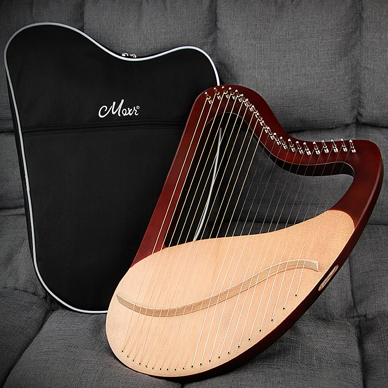 

Traditional Rare Lyre Harp Mini 21 Strings Lira Children Special Instrument Vintage Saiteninstrumente Sports And Recreation