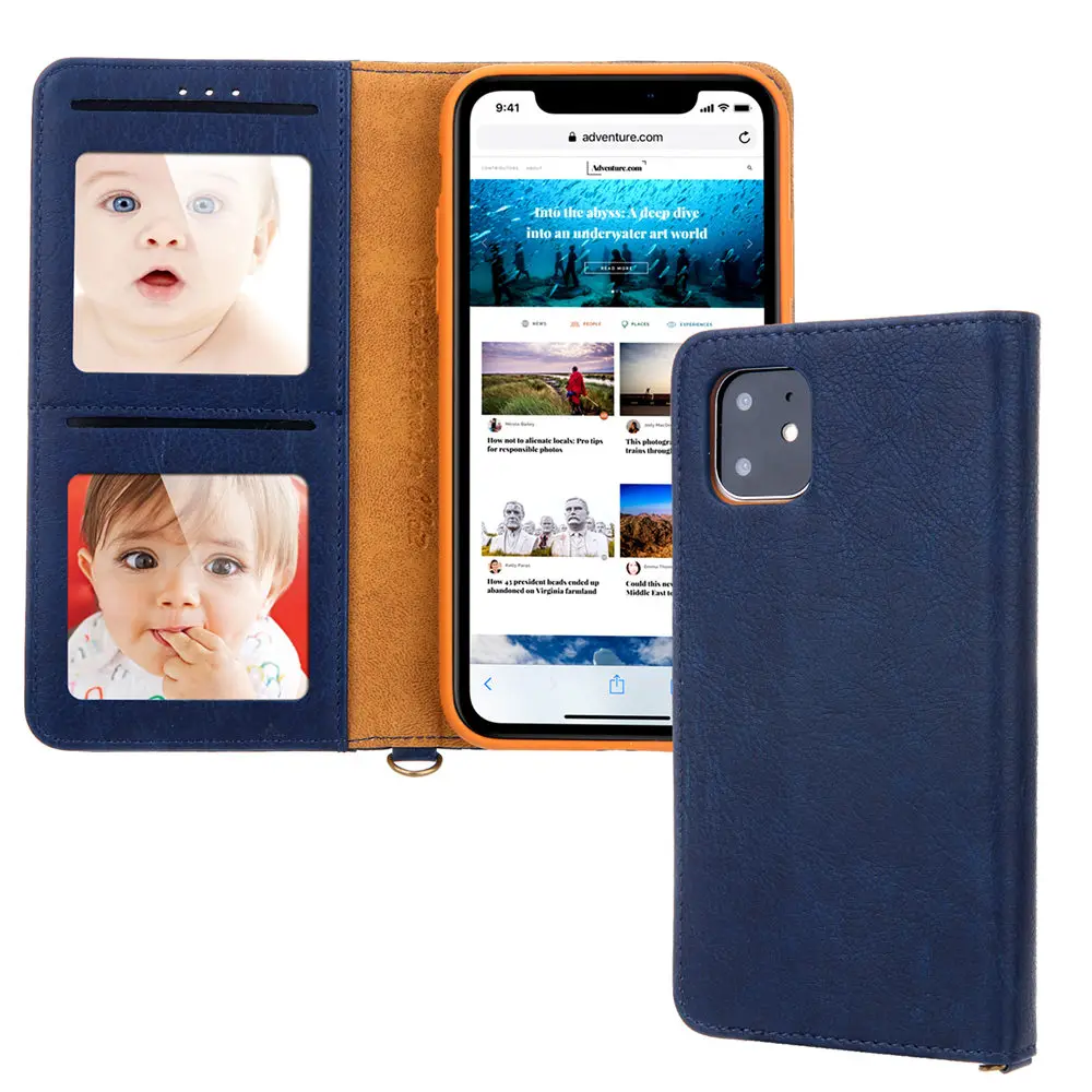 Flip Cover For New iPhone 14 13 SE 2022 12 Mini 11 Pro Max Xs Xr X s 7 8 Plus Retro Leather Card Holder Wallet Phone Case funda