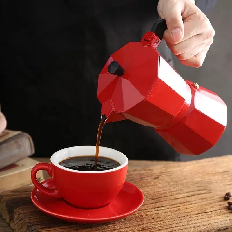 Алюминиевый кофейник Moka 300 мл аутентичная кофеварка для итальянского эспрессо