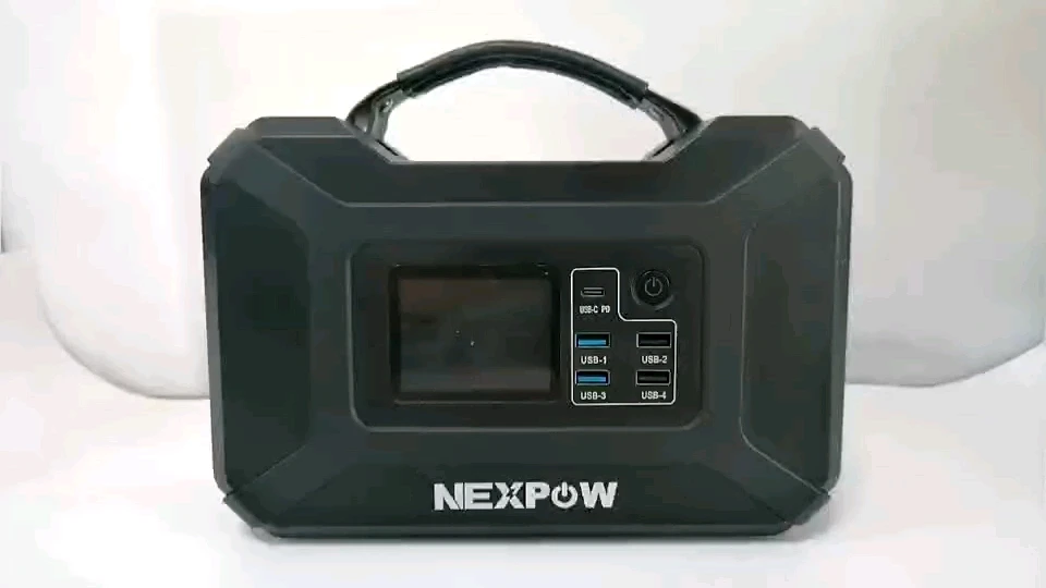 

Portable solar power bank 300W power station