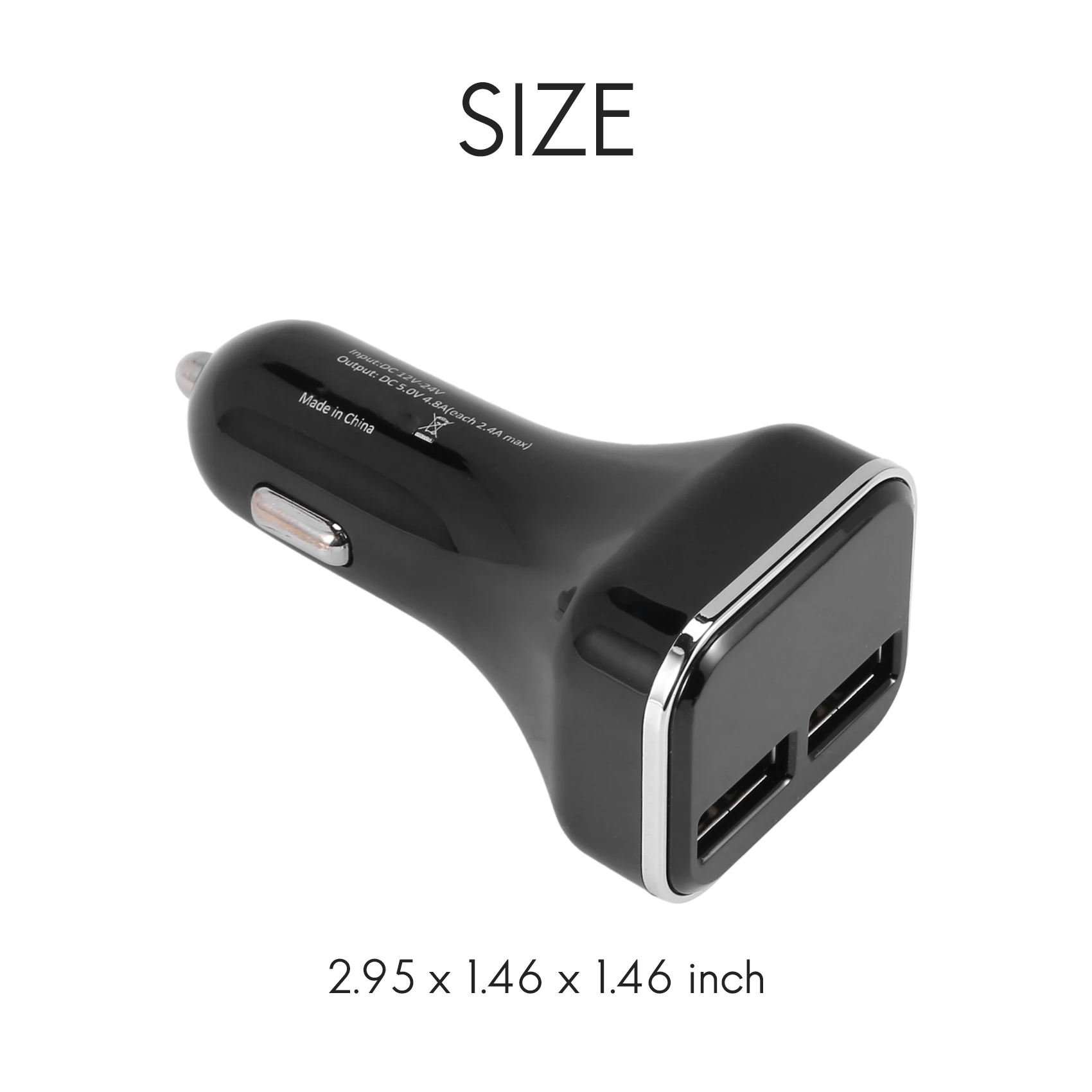 Автомобильное зарядное устройство вольтметр монитор для автомобильного