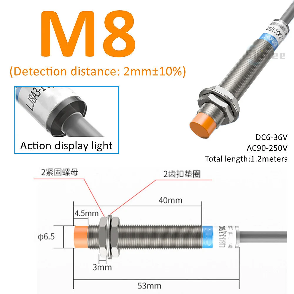 

Индуктивный датчик приближения Yellow