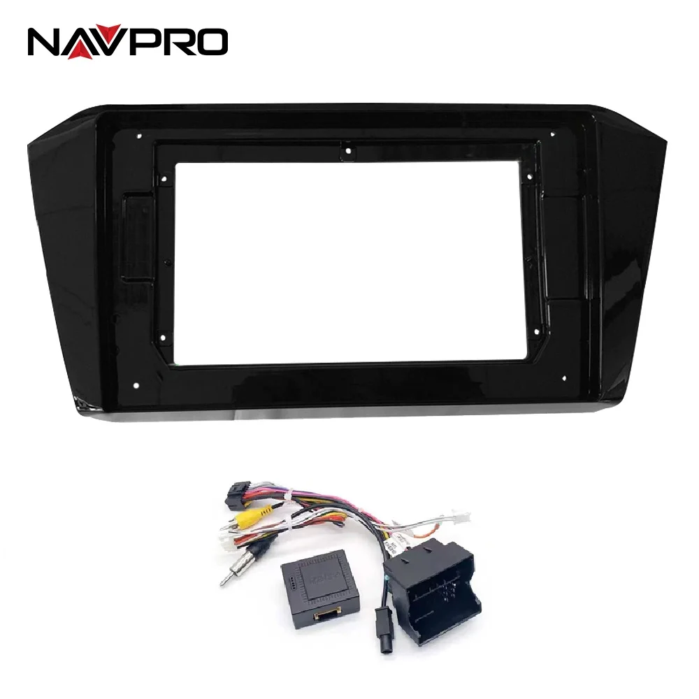 

Frame/Fascia and connecting cables for 10.1 "VW GOL VOYAGE SAVEIRO G7 G8 2016 A 2022 NAVPRO CASKA