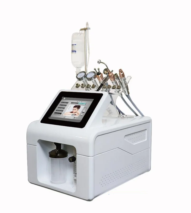 

Multifunction Photon Therapy Oxygen Spray Microdermabrasion Water Jet Peel Facial Machine