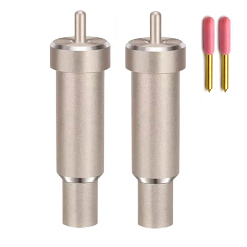 

2Pack Deep Cut Blade For Cricut Maker Explore, Explore Air 3/Air 2/Air/One, Deep Point Blade With Deep Cut Blade Housing